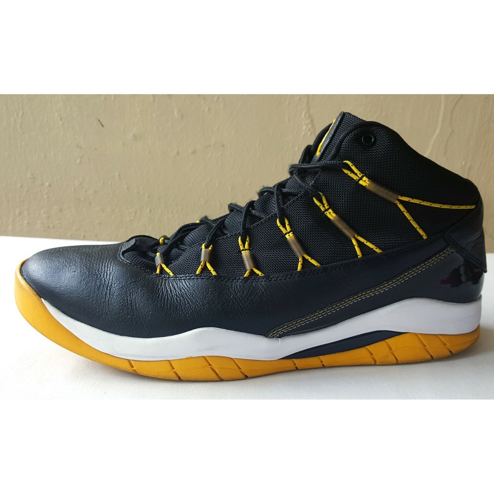Nike Jordan Prime Flight Black Varsity Maize  616846-012  size 11.5 - Picture 6 of 10